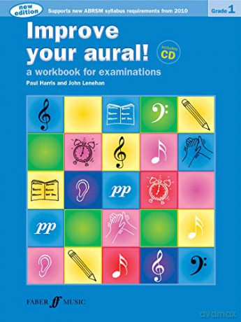 Improve your aural! Grade 1: A Workbook For Aural Examinations (With Free Audio CD) - Paul Harris [KSIĄŻKA]