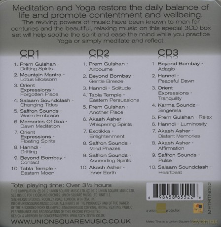 Yoga And Meditation [3CD]