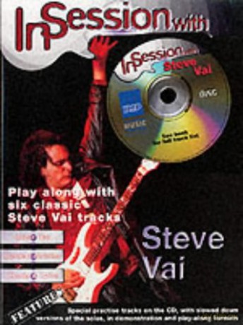 In Session with Steve Vai (Guitar Tab with Free Audio CD) - Steve Vai [KSIĄŻKA]