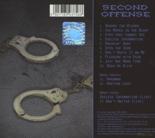 Steel Vengeance: Second Offense [CD]
