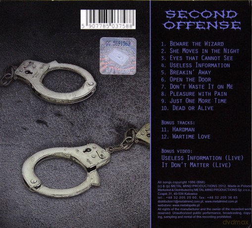 Steel Vengeance: Second Offense [CD]