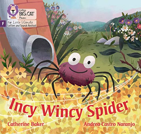 Incy Wincy Spider: Foundations for Phonics (Big Cat Phonics for Little Wandle Letters and Sounds Revised) - Catherine Baker [KSIĄŻKA]