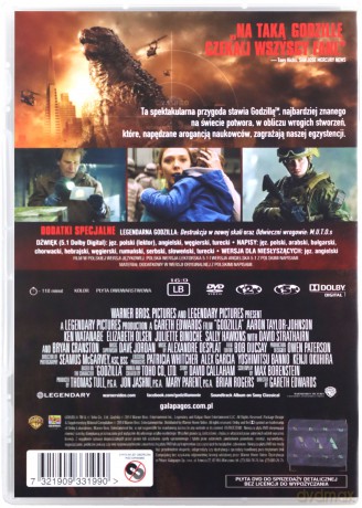 Godzilla (2014) [DVD]