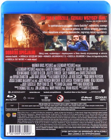 Godzilla (2014) [Blu-Ray]