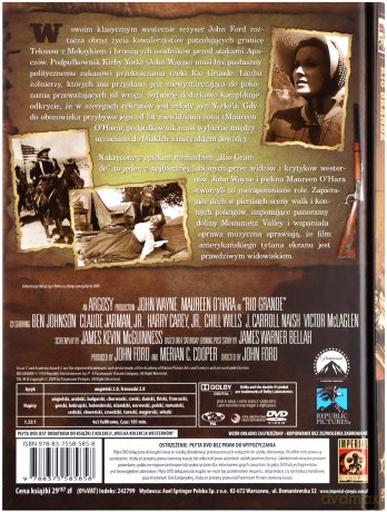 Rio Grande (Kolekcja Westernów) (booklet) [DVD]
