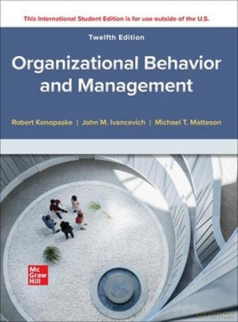 ISE Organizational Behavior and Management - Michael T. Matteson [KSIĄŻKA]