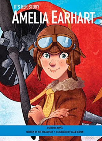 It's Her Story - Amelia Earhart - A Graphic Novel - Kim Moldofsky [KSIĄŻKA]