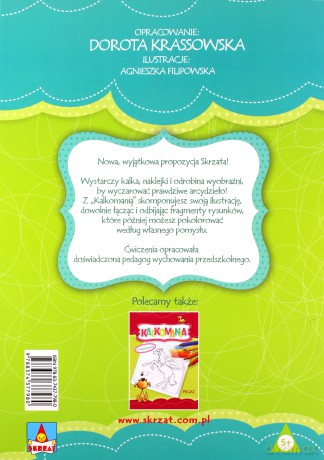 Kalkomania z naklejkami - MISIE [KSIĄŻKA]