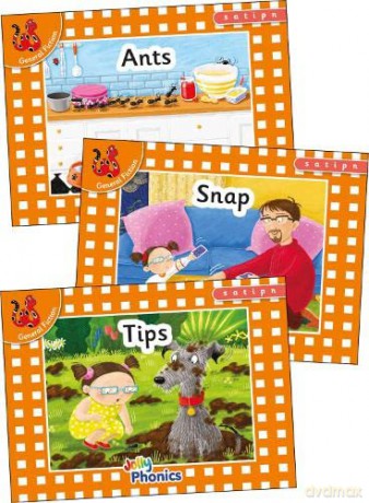Jolly Phonics Orange Level Readers Set 1: in Precursive Letters (British English edition) - Louise Van-Pottelsberghe [KSIĄŻKA]