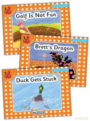 Jolly Phonics Orange Level Readers Set 3: in Precursive Letters (British English edition) - Louise Van-Pottelsberghe [KSIĄŻKA]