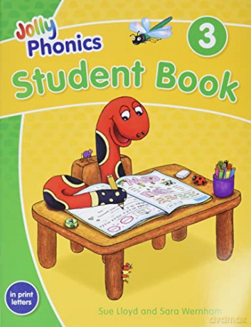 Jolly Phonics Student Book 3: In Print Letters (American English Edition) - Wernham [KSIĄŻKA]