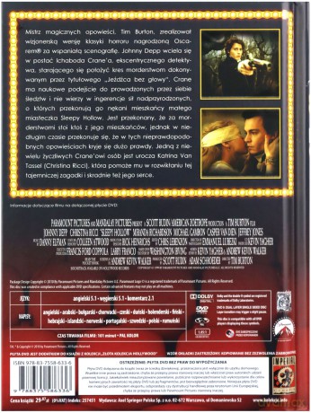 Jeździec bez głowy (Złota Kolekcja Hollywood 08) (booklet) [DVD]