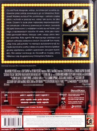 Złap mnie, jeśli potrafisz (Złota Kolekcja Hollywood 09) (booklet) [DVD]