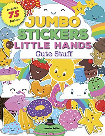 Jumbo Stickers for Little Hands: Cute Stuff: Includes 75 Stickers (2) - Jomike Tejido [KSIĄŻKA]