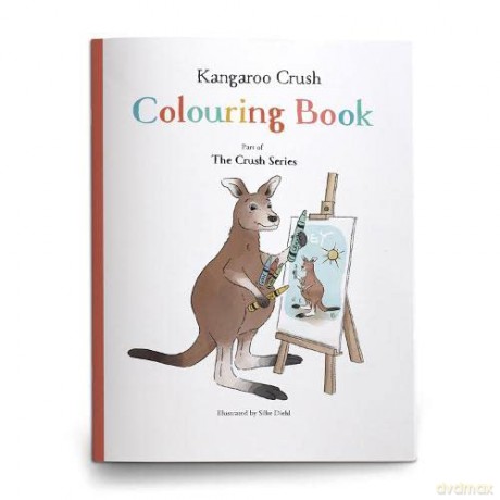 Kangaroo Crush Colouring Book (The Crush Series) - Ian Worboys [KSIĄŻKA]