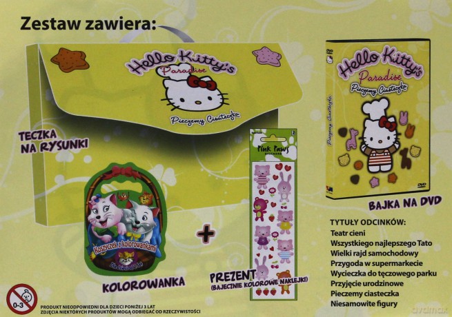 Hello Kitty: Pieczemy ciasteczka (Mega Pack) [DVD]