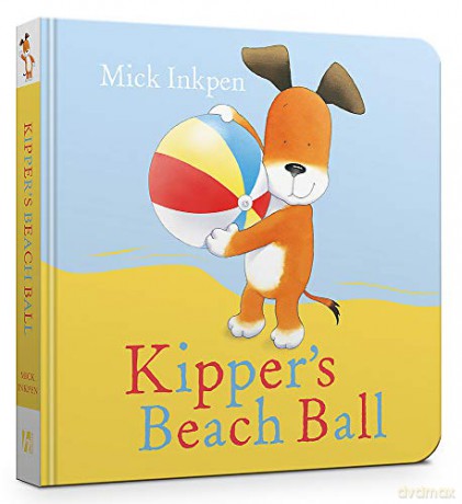 Kipper's Beach Ball Board Book - Mick Inkpen [KSIĄŻKA]