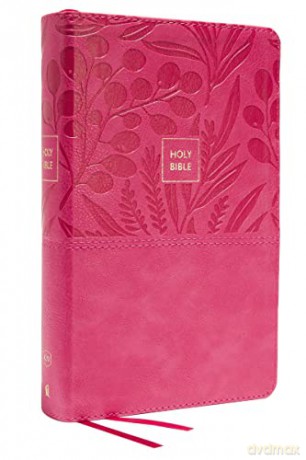 KJV, End-of-Verse Reference Bible, Personal Size Large Print, Leathersoft, Pink, Red Letter, Comfort Print: Holy Bible, King James Version - Bible [KSIĄŻKA]
