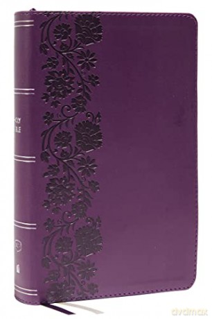 KJV, End-of-Verse Reference Bible, Personal Size Large Print, Leathersoft, Purple, Red Letter, Comfort Print: Holy Bible, King James Version - Bible [KSIĄŻKA]