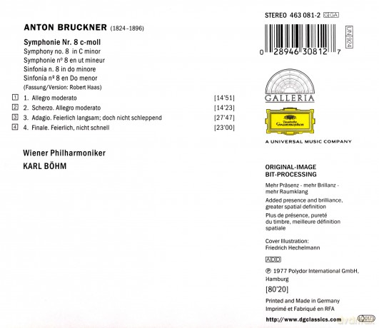 Bohm Wp: Galleria: Bruckner [CD]