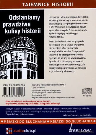 Hiroszima 6 sierpnia 1945 roku - Mark Ox  [AUDIOBOOK]