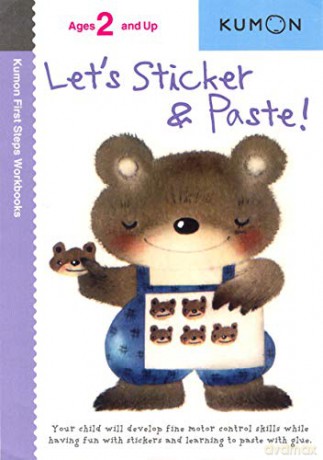 Let's Sticker And Paste (Kumon First Steps Workbooks) [KSIĄŻKA]