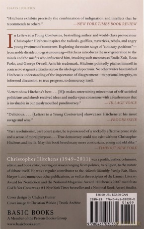 Letters to a Young Contrarian (Art of Mentoring) - Christopher Hitchens [KSIĄŻKA]