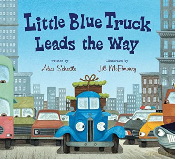 Little Blue Truck Leads the Way Board Book - Alice Schertle [KSIĄŻKA]