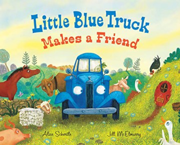 Little Blue Truck Makes a Friend: A Friendship Book for Kids - Alice Schertle [KSIĄŻKA]