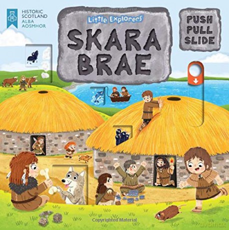 Little Explorers: Skara Brae (Push, Pull and Slide) - Louise Forshaw [KSIĄŻKA]