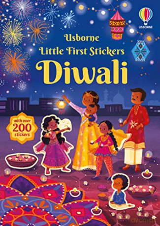 Little First Sticker Book Diwali (Little First Stickers) - Usborne [KSIĄŻKA]