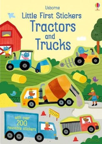Little First Stickers Tractors and Trucks - Hannah Watson [KSIĄŻKA]