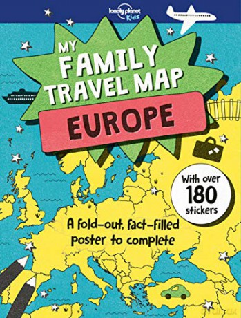 Lonely Planet Kids My Family Travel Map - Europe - Lonely Planet Kids [KSIĄŻKA]