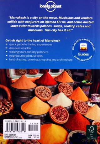 Lonely Planet Pocket Marrakesh: top experiences, local life (Pocket Guide) - Lorna Parkes [KSIĄŻKA]