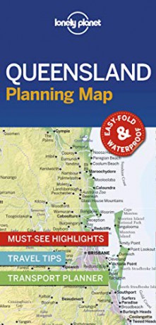 Lonely Planet Queensland Planning Map - Lonely Planet [KSIĄŻKA]