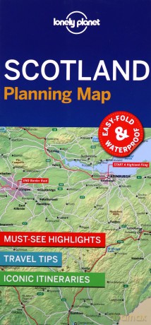 Lonely Planet Scotland Planning Map - Lonely Planet [KSIĄŻKA]