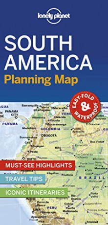 Lonely Planet South America Planning Map - Lonely Planet [KSIĄŻKA]
