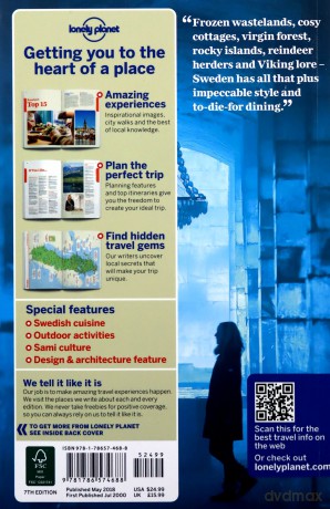 Lonely Planet Sweden (Travel Guide) - Benedict Walker [KSIĄŻKA]