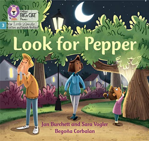 Look for Pepper: Phase 3 Set 1 (Big Cat Phonics for Little Wandle Letters and Sounds Revised) - Jan Burchett [KSIĄŻKA]