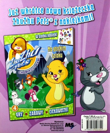 Zhuzhu Pets Przygoda Na Fali - Opracowanie Zbiorowe [KSIĄŻKA]
