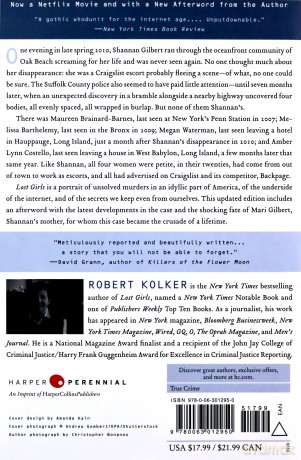 Lost Girls: An Unsolved American Mystery - Robert Kolker [KSIĄŻKA]