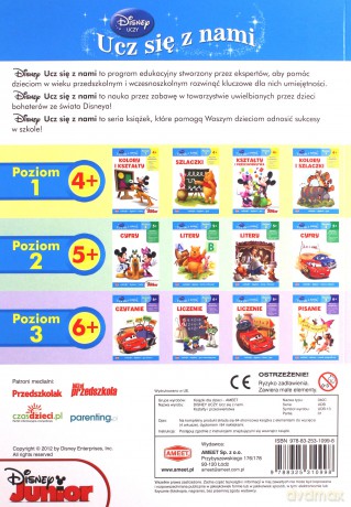 Klub przyjaciół Myszki Miki. Kształty i Przeciwieństwa (Disney) [KSIĄŻKA]