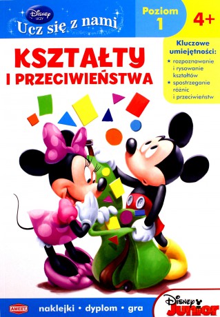Klub przyjaciół Myszki Miki. Kształty i Przeciwieństwa (Disney) [KSIĄŻKA]