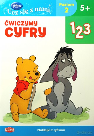 Kubuś i przyjaciele. Ćwiczymy cyfry (Disney) [KSIĄŻKA]