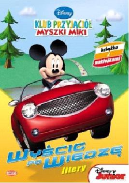 Klub Przyjaciół Myszki Miki. Wyścig po wiedzę - Litery (Disney) [KSIĄŻKA]
