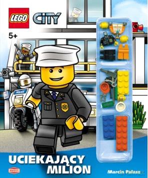 Lego city.  Uciekający milion + figurka [KSIĄŻKA]