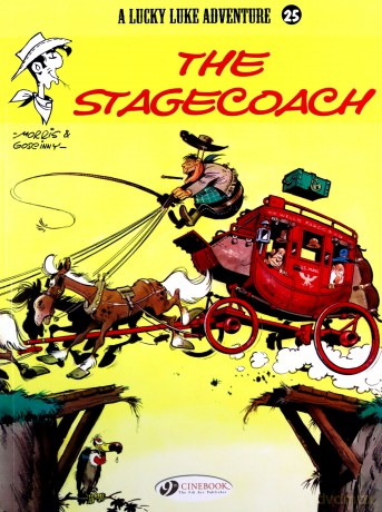 Lucky Luke Vol.25: The Stagecoach (Lucky Luke Adventures) - Morris Rene Goscinny [KOMIKS]