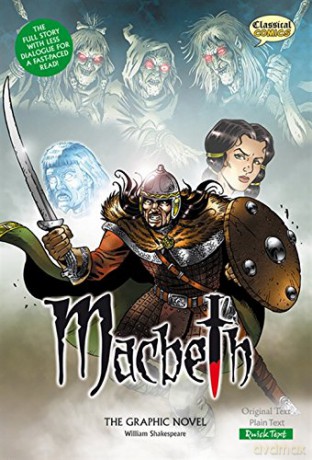Macbeth The Graphic Novel: Quick Text (British English) - William Shakespeare [KOMIKS]