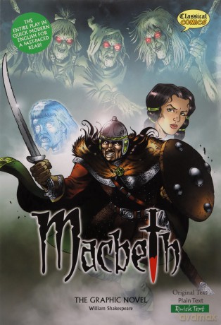 Macbeth The Graphic Novel: Quick Text (British English) - William Shakespeare [KOMIKS]