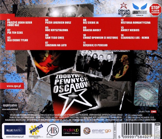 Zdobywcy Pewnych Oskarow: Odrodzenie [CD]